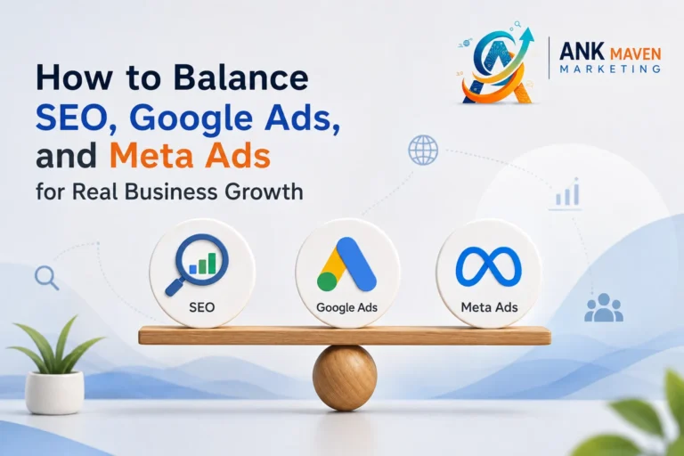 How to Balance SEO, Google Ads, and Meta Ads for Sustainable Business Growth